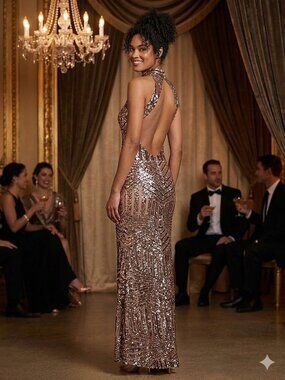 Banjul Evening/ Prom Gown Size S